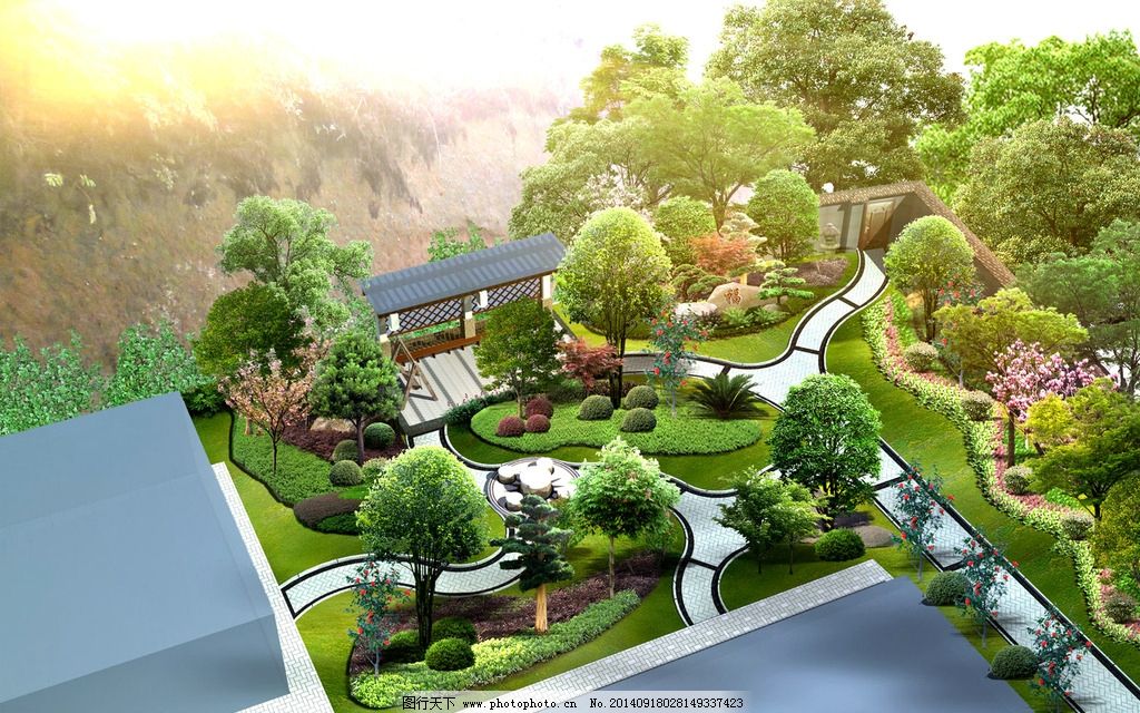 庭院景观环境设计 从图片到实景的园林艺术之旅